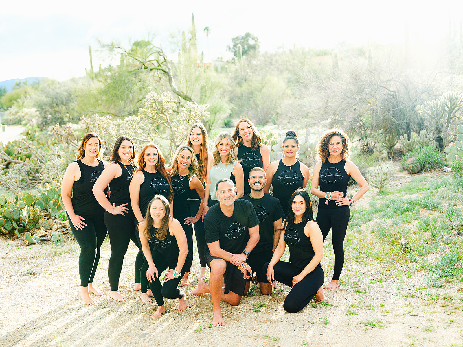 Yoga Class group picture